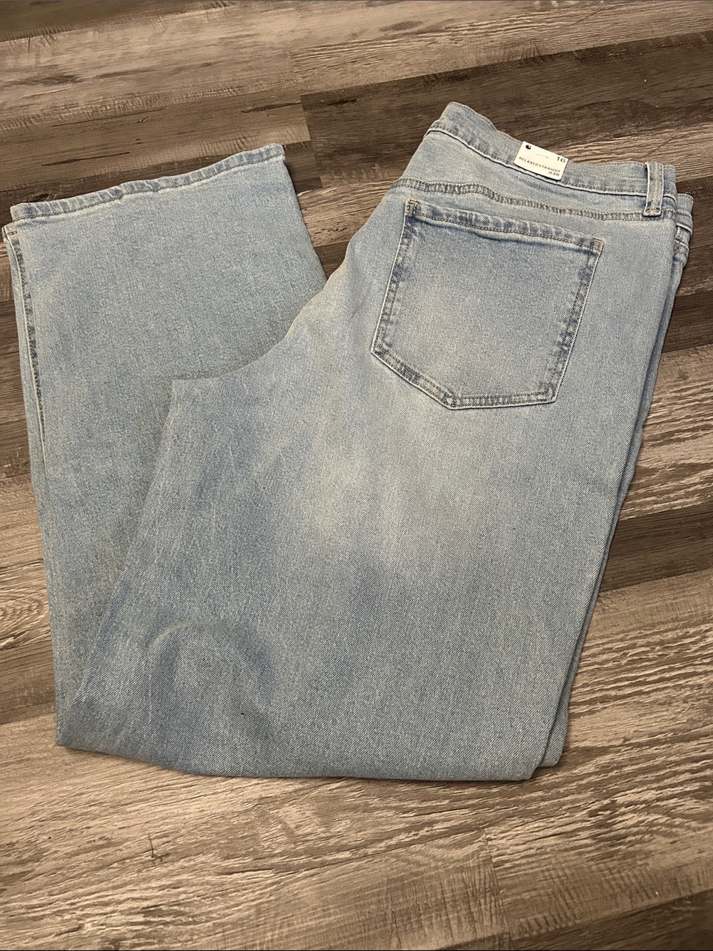 Gloria Vanderbilt Light Blue Men's Straight Jeans